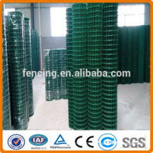 50mm * 50mm Pvc Verde Color revestido Euro Fence